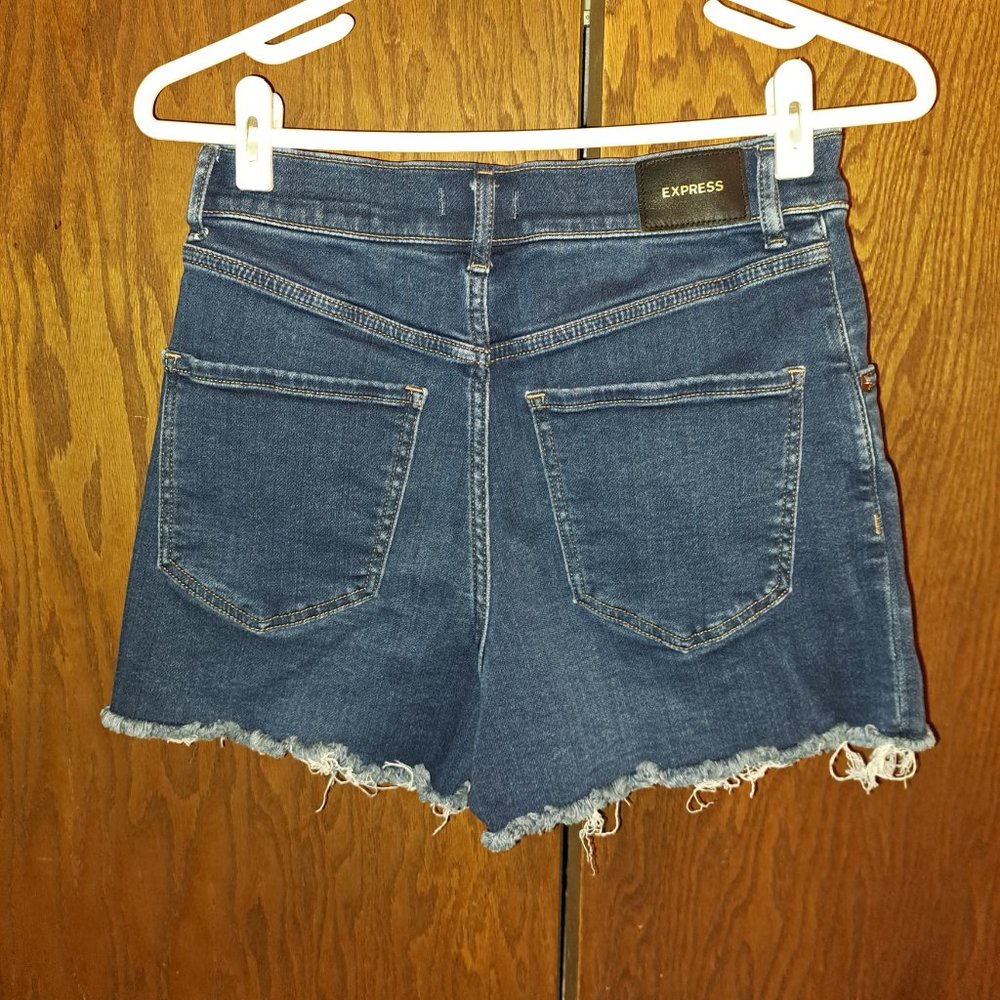 EXPRESS MOM SHORTS SUPER HIGH RISE SIZE 2 - Picture 2 of 7